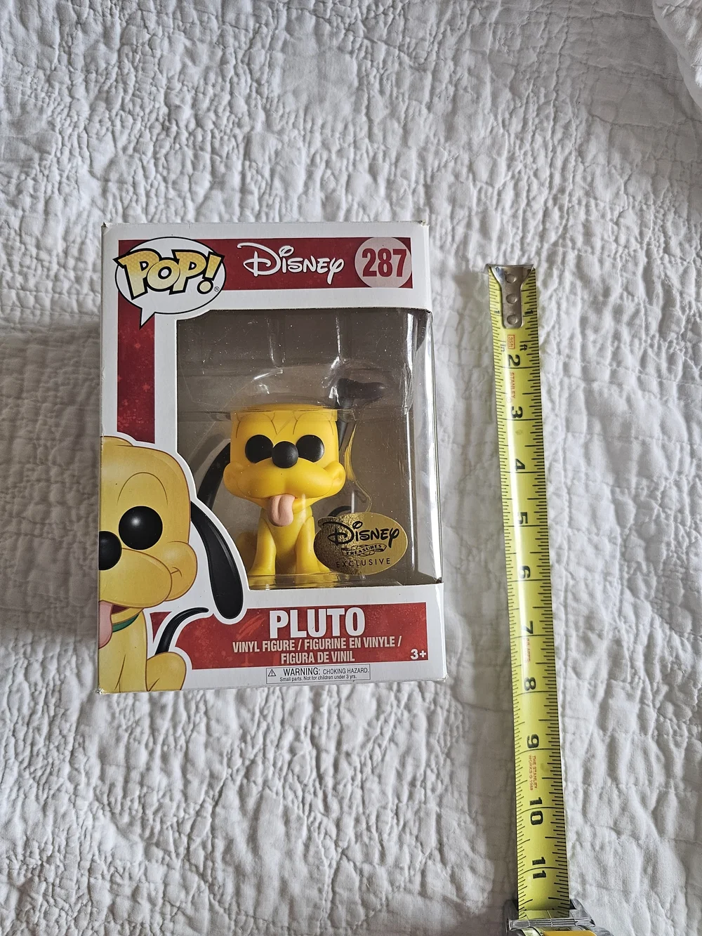 Disney Pluto Yellow Vinyl Figure (Exclusive) - Funko POP! Style